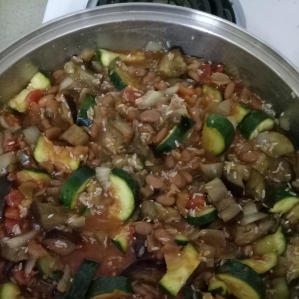 Spicy Mexican Style Zucchini Casserole