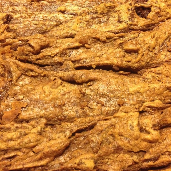 Peanut Butter-Banana Blammo! Brownies
