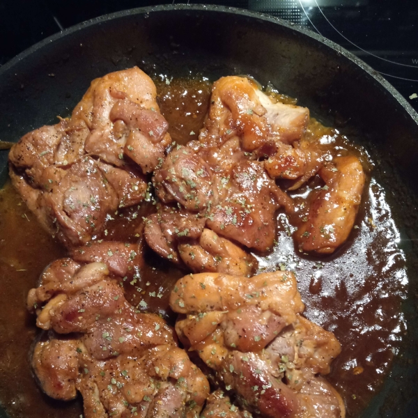 Honey-Garlic Chicken Thighs