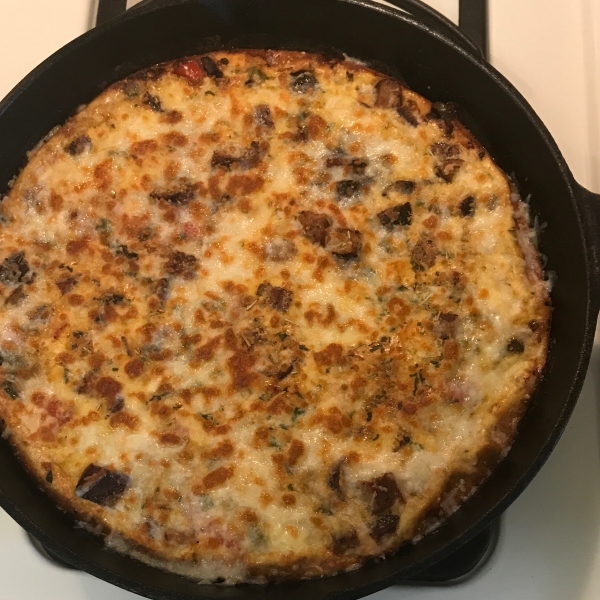 Asparagus and Mushroom Frittata