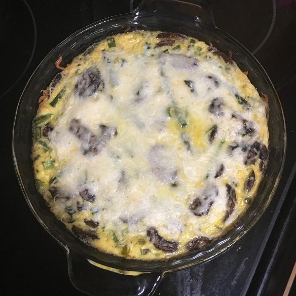 Asparagus and Mushroom Frittata