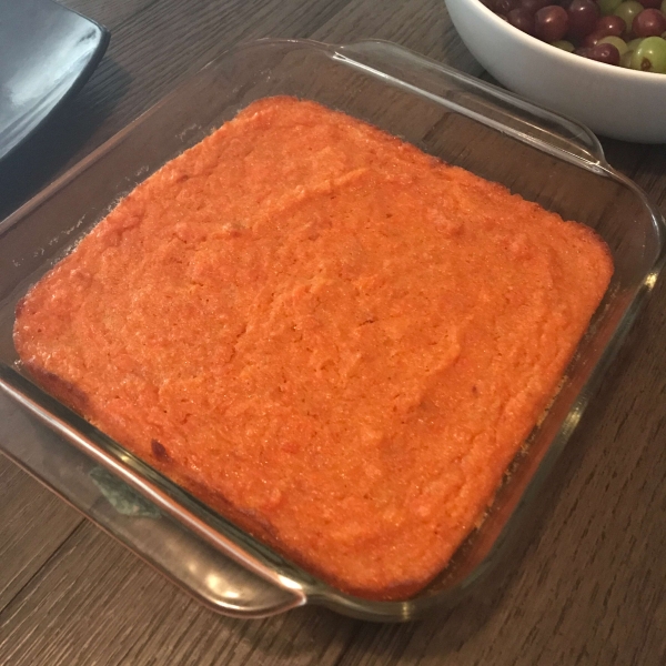 Cafeteria Carrot Souffle