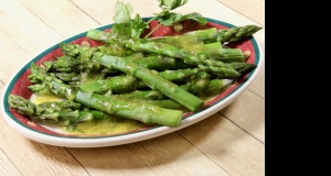 Asparagus with Lime and Ginger