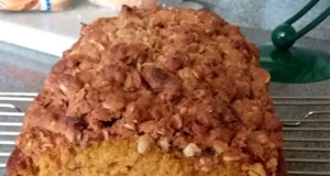 Walnut Streusel Pumpkin Bread