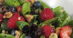 Sugar Snap Pea and Berry Salad