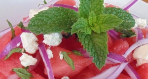 Watermelon and Blue Cheese Salad