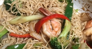Quick Shrimp Lo Mein