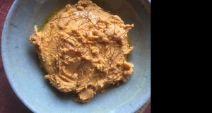 Carrot Harissa Hummus