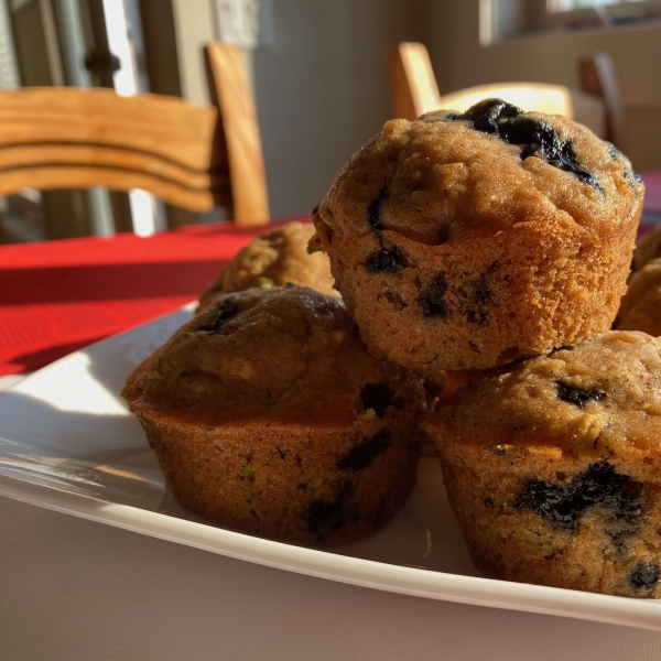 Blueberry Zucchini Muffins