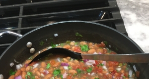 Easy Cowboy Beans (Frijoles Charros)