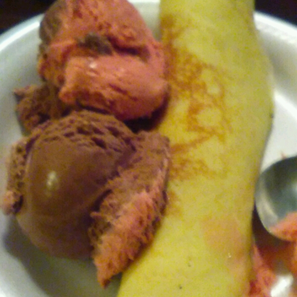 Cheesecake Crepe Roll-Ups