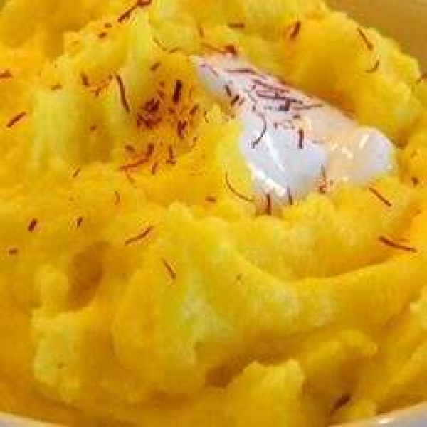Saffron-Mashed Potatoes