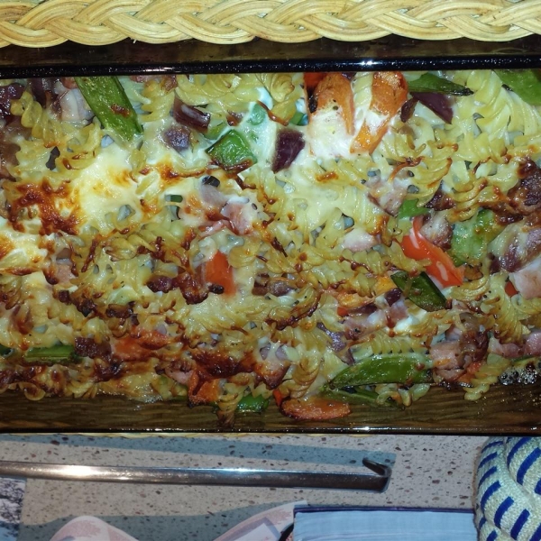 Ham and Swiss Casserole