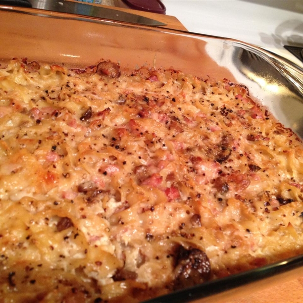 Ham and Swiss Casserole