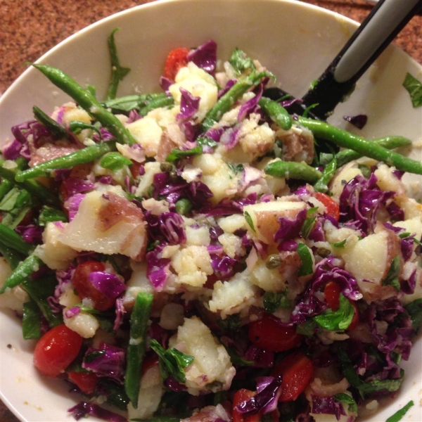 Veggie Potato Salad for a Crowd