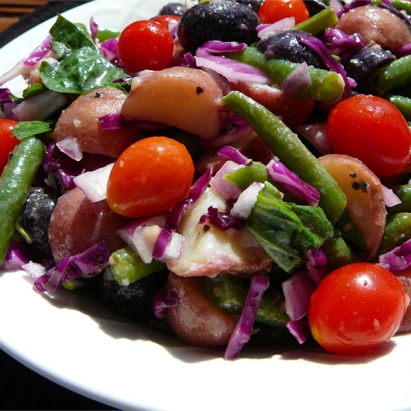 Veggie Potato Salad for a Crowd