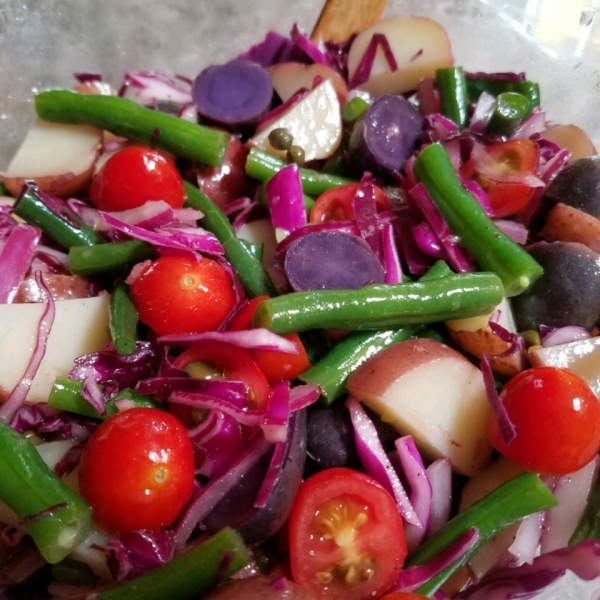 Veggie Potato Salad for a Crowd