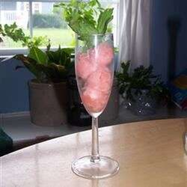Juicy Watermelon Sorbet