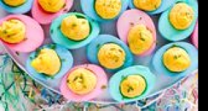 Easter Deviled Eggs