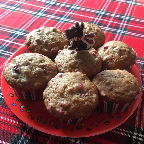 Fresh Cranberry Muffins