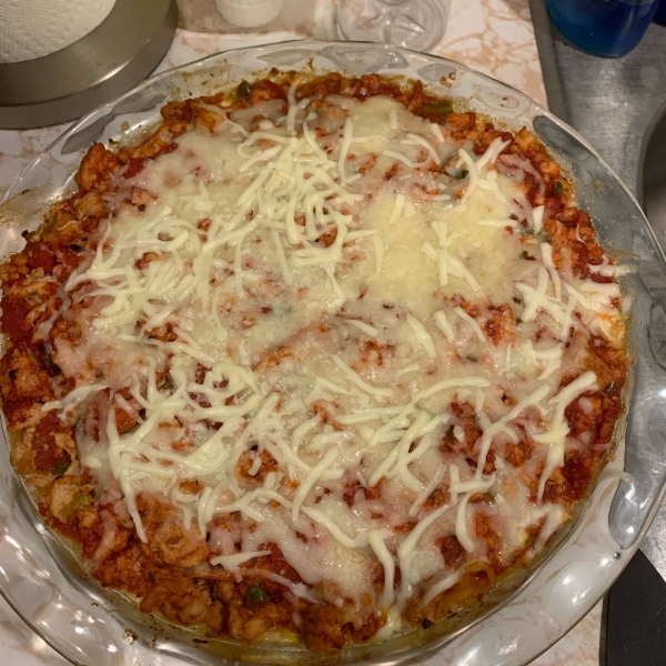 Easy Spaghetti Pie
