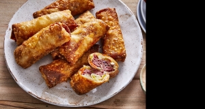 Corned Beef Egg Roll