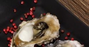 Grilled Oyster Shooters