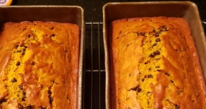 Chocolate Chip and Pumpkin Bread