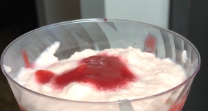 Raspberry White Chocolate Mousse