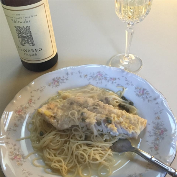 Lemon Piccata Whitefish