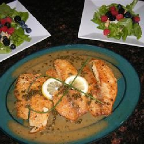 Lemon Piccata Whitefish