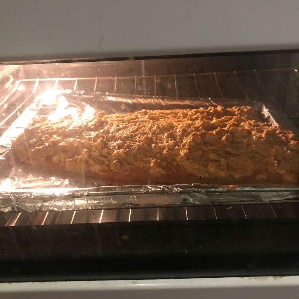 Delicious Feta-Crusted Salmon