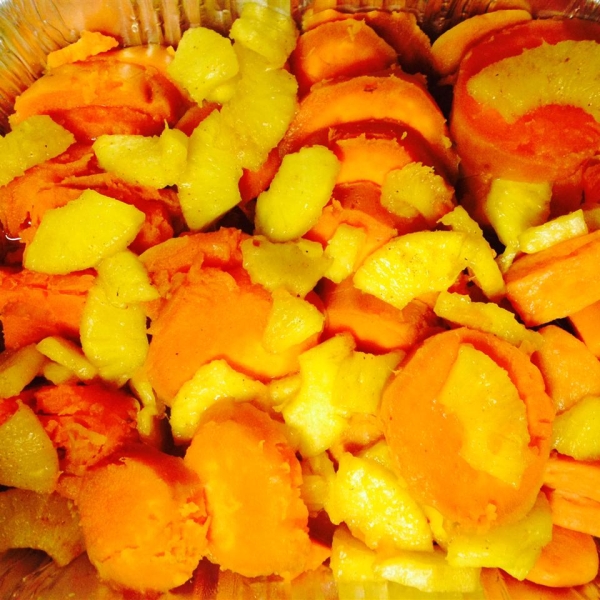 Pineapple Sweet Potatoes
