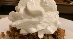 Apple and Dried Cranberry Crisp