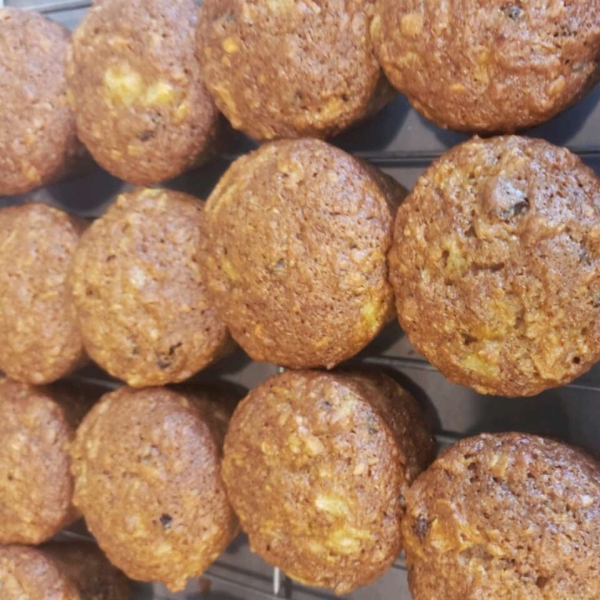 Carrot Oatmeal Muffins