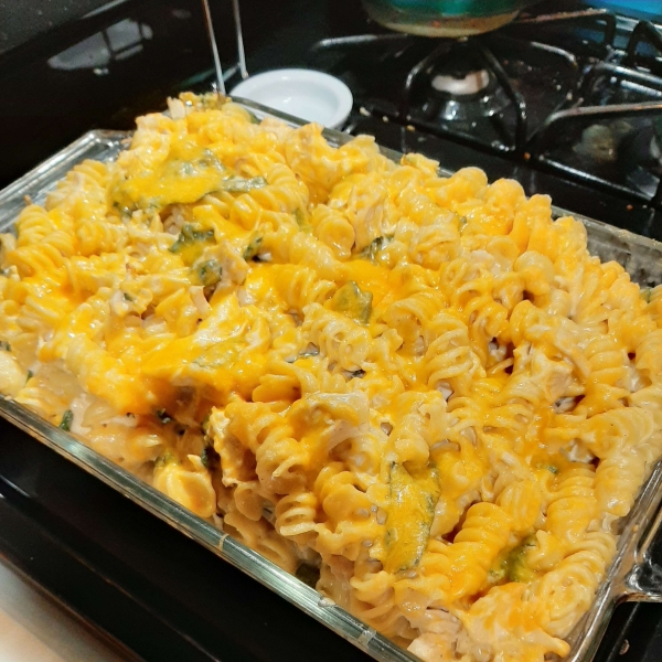 Chicken Alfredo Casserole