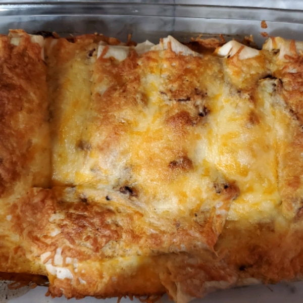 Slow Cooker Beef Enchiladas