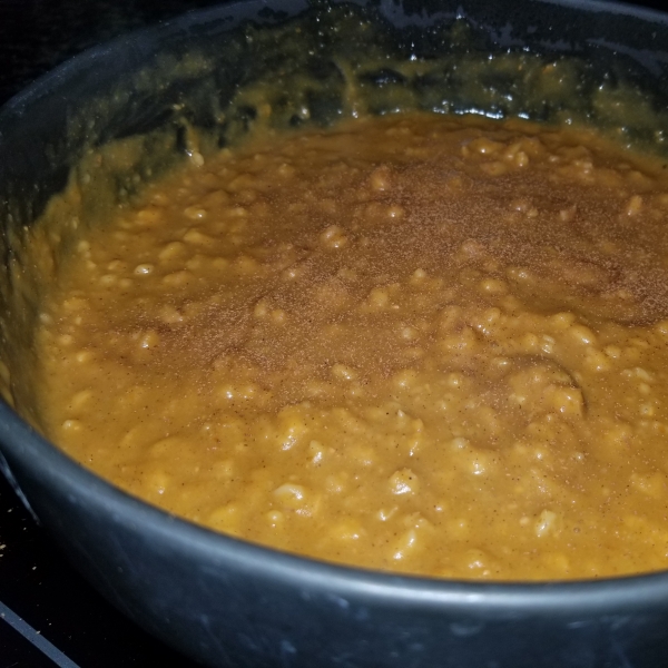 Vegan Pumpkin Overnight Oats in the Slow Cooker