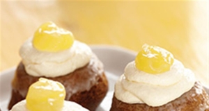 Lemon Gingerbread Mini Cakes