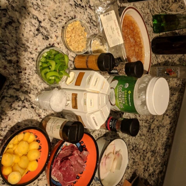 Curried Beef with Winter Vegetables