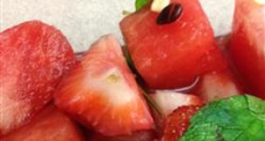 Watermelon, Strawberry, and Herbs