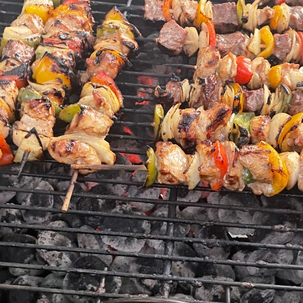 Yummy Honey Chicken Kabobs