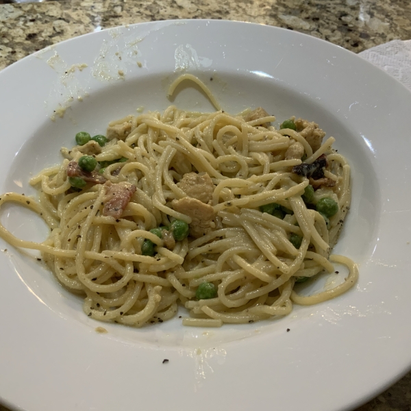 Loaded Chicken Carbonara