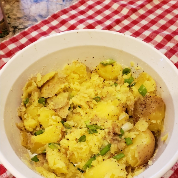 Martina McBride's Smashed Potatoes with Lemon