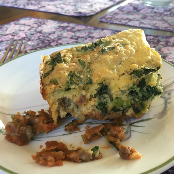 Cheesy Sausage and Egg Bake
