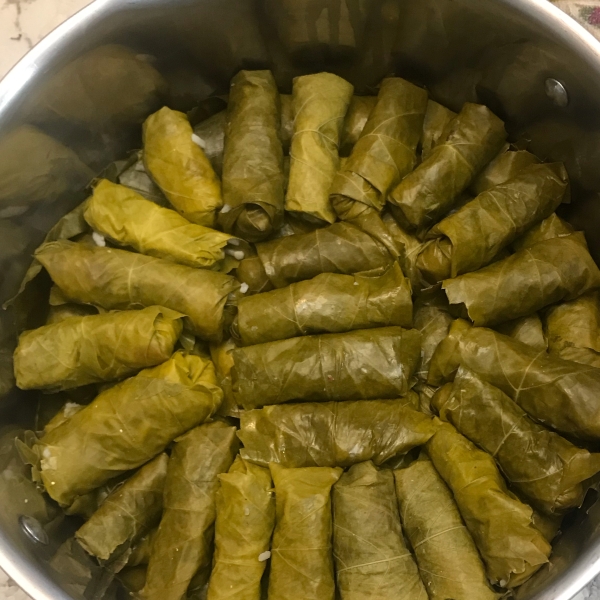 Stuffed Grape Leaves (Dolmades)