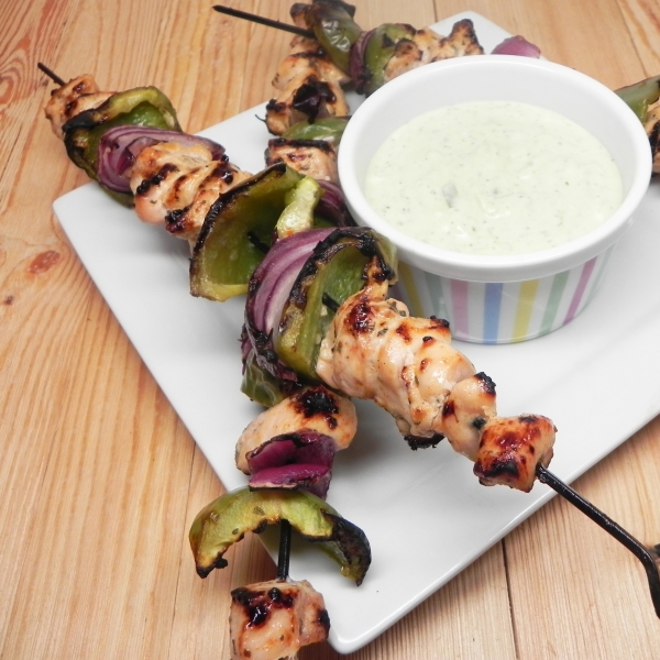 Moroccan-Spiced Chicken Skewers