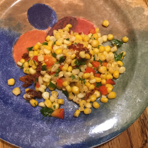 Corn Off the Cob Salad