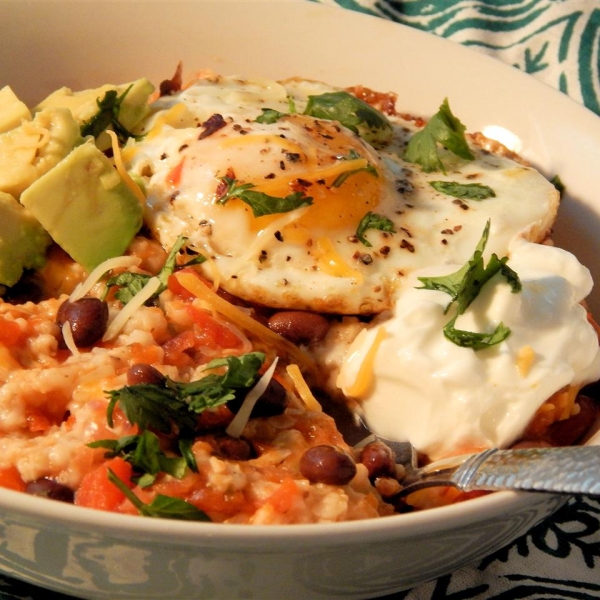 Savory Salsa Oatmeal