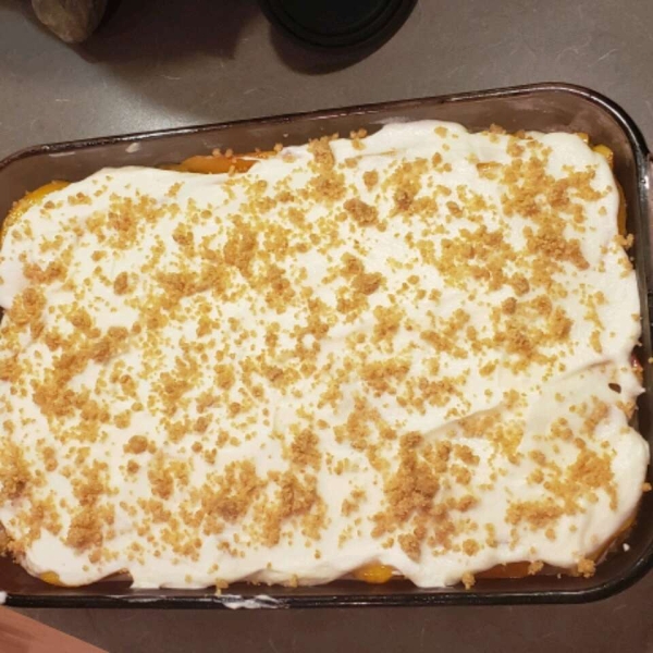 Fresh Peach Dessert